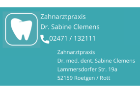 Zahnarztpraxis Dr. Sabine Clemens
